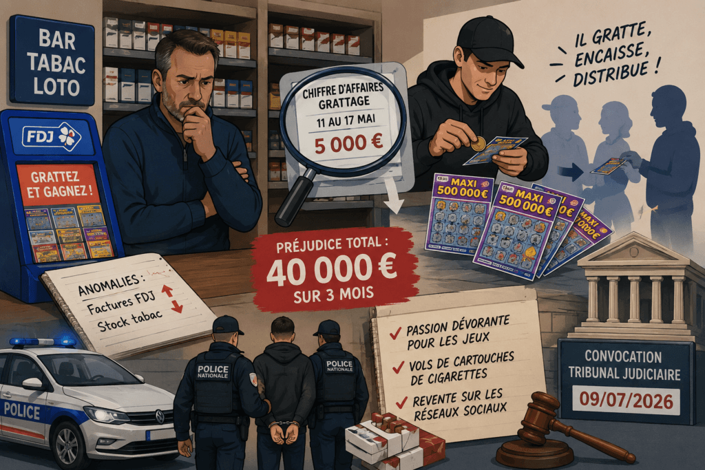 Rochefort : des milliers d’euros envolés, l’employé accusé de gratter la caisse… et les tickets gagnants