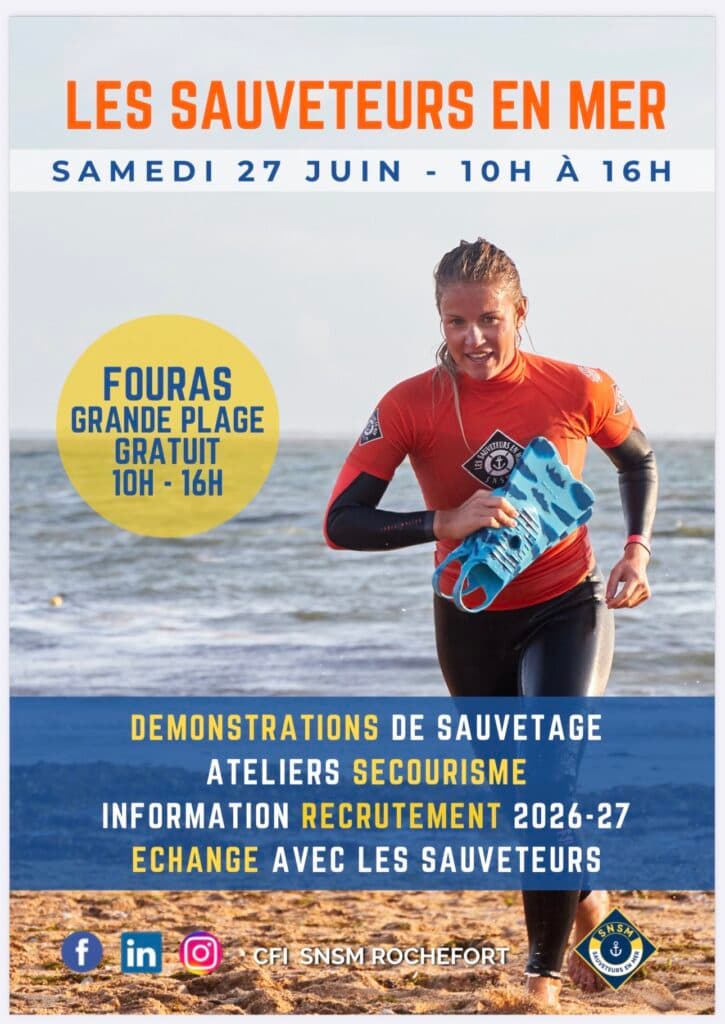 Fouras : les Sauveteurs en Mer ouvrent leurs portes au public le 27 juin