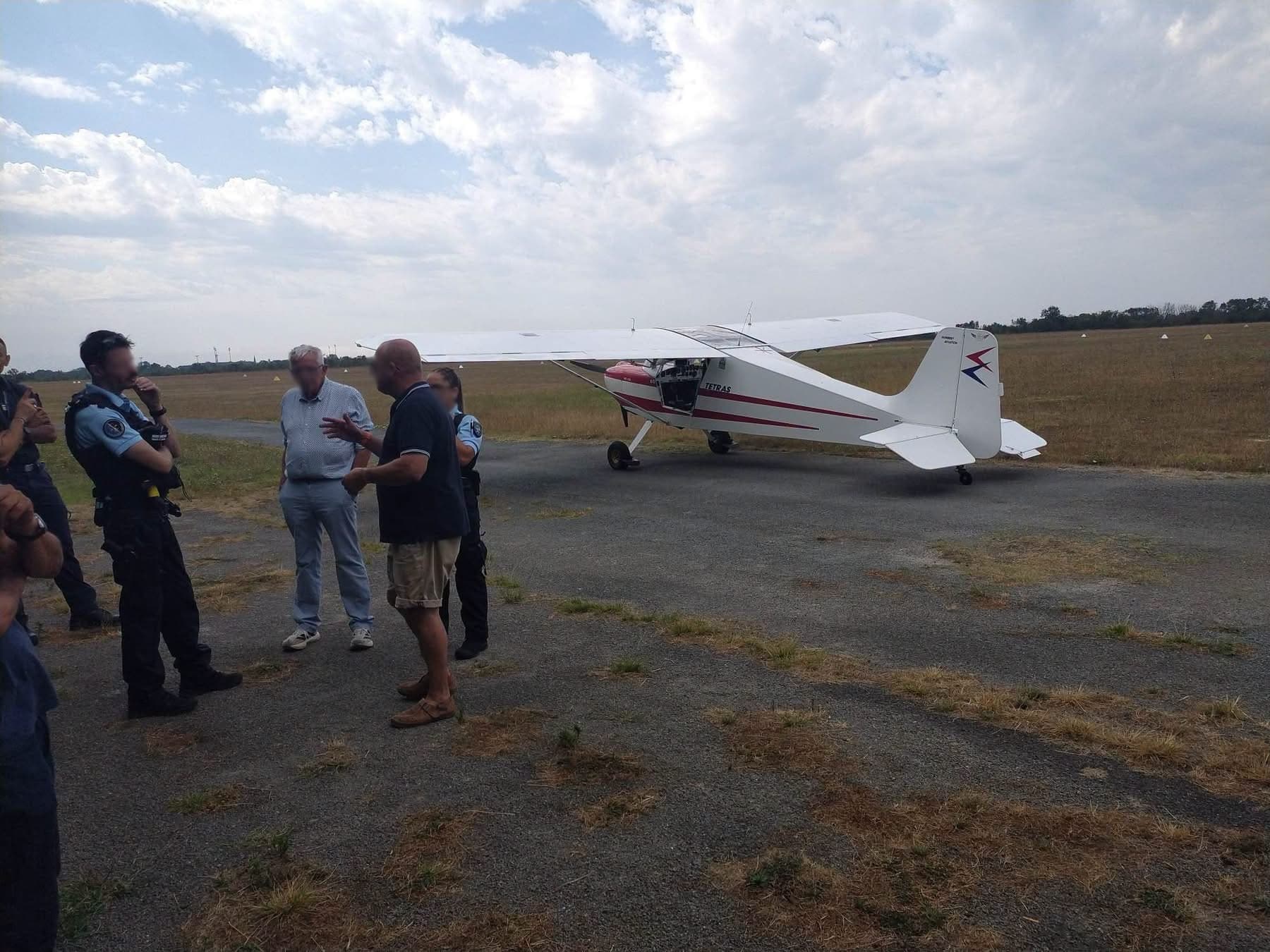 Saint-Pierre-d’Oléron : une vaste opération de contrôle menée autour de l’aérodrome
