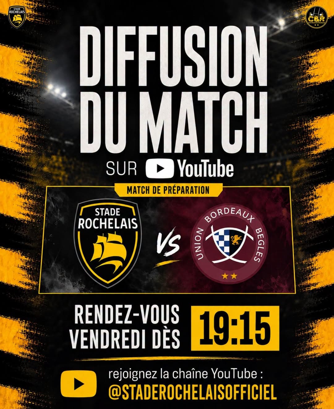 Rugby : La Rochelle et l’UBB lancent leur présaison par un derby déjà très attendu