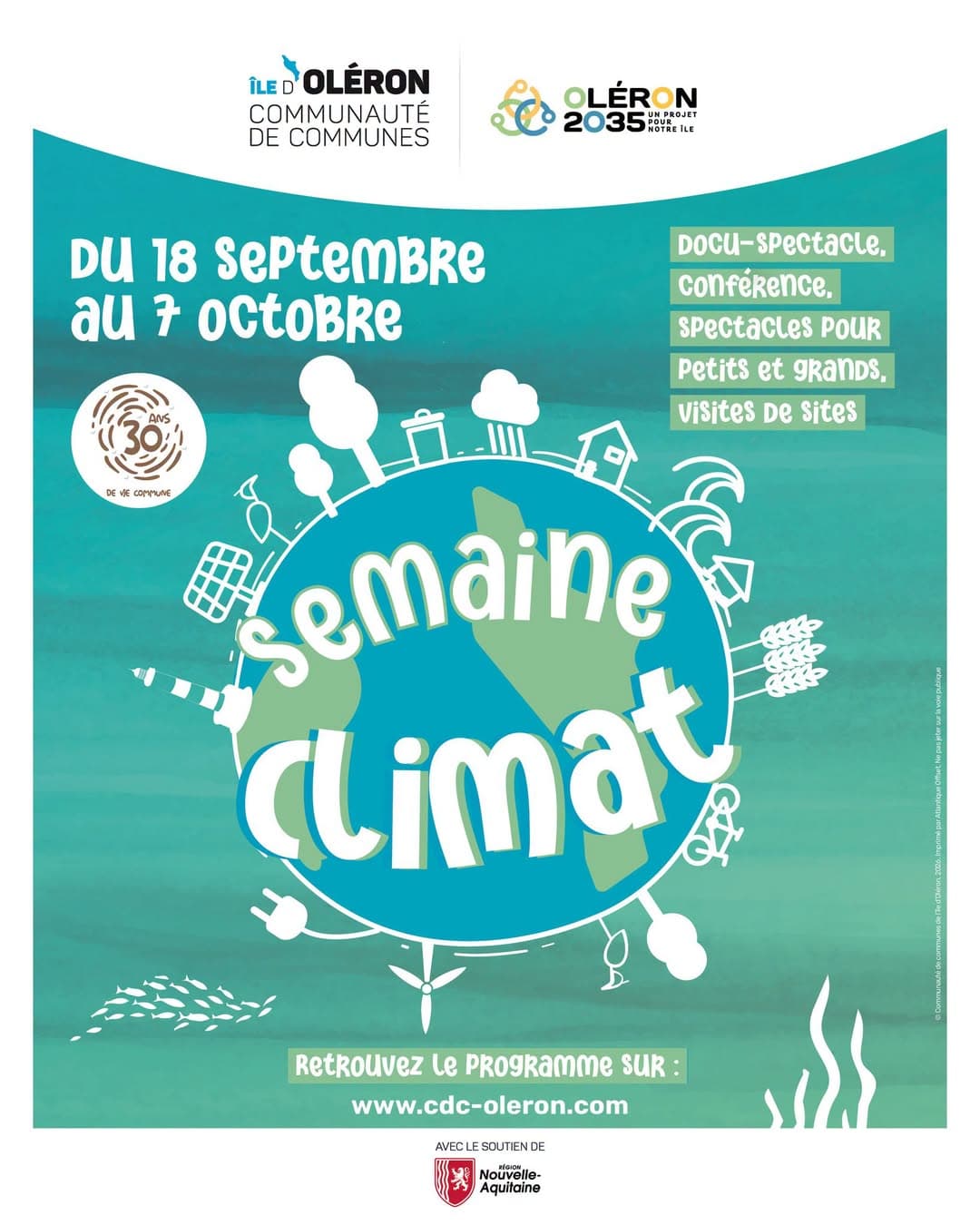 Île d’Oléron : une première Semaine climat pour passer de la sensibilisation à l’action