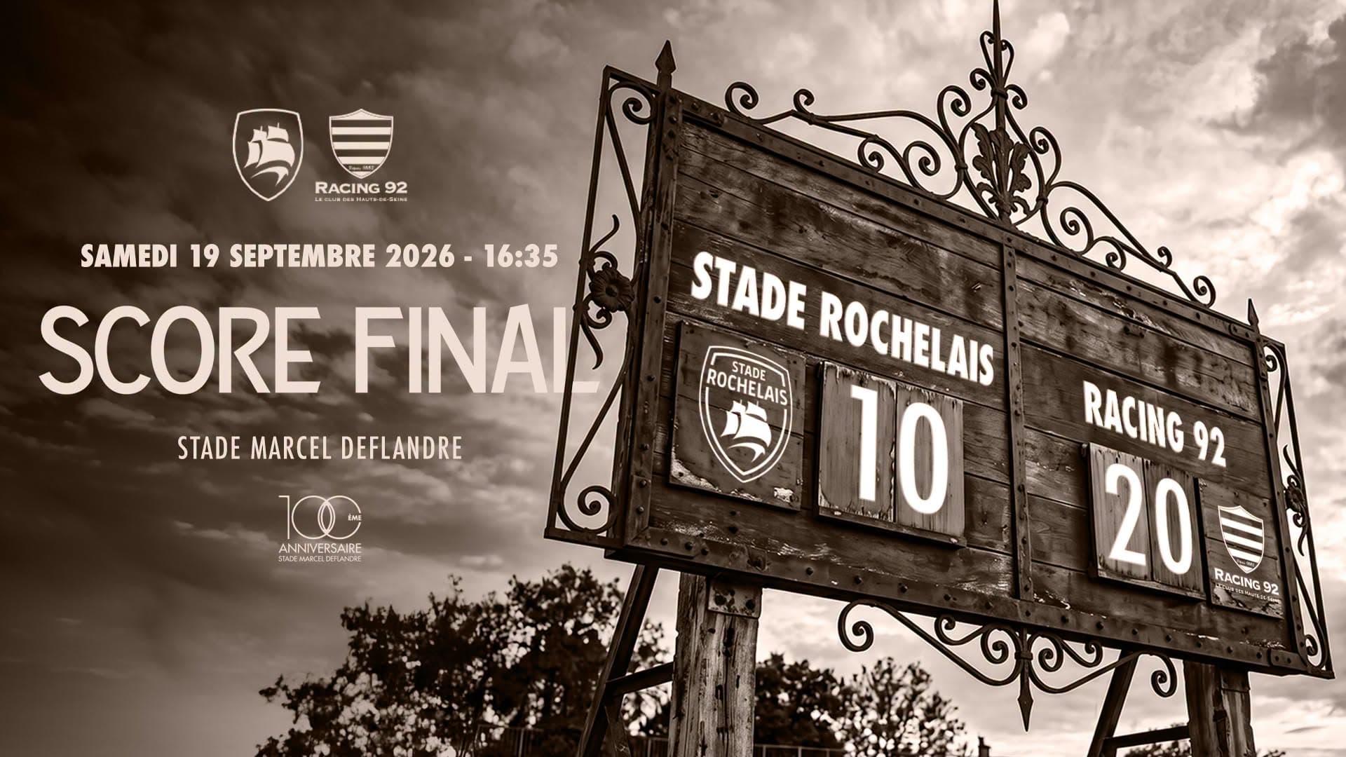 Stade Rochelais : la désillusion à Marcel-Deflandre, le Racing 92 renverse les Maritimes